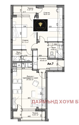 Продава 3-СТАЕН, гр. Пловдив, Кършияка, снимка 2 - Aпартаменти - 48765342