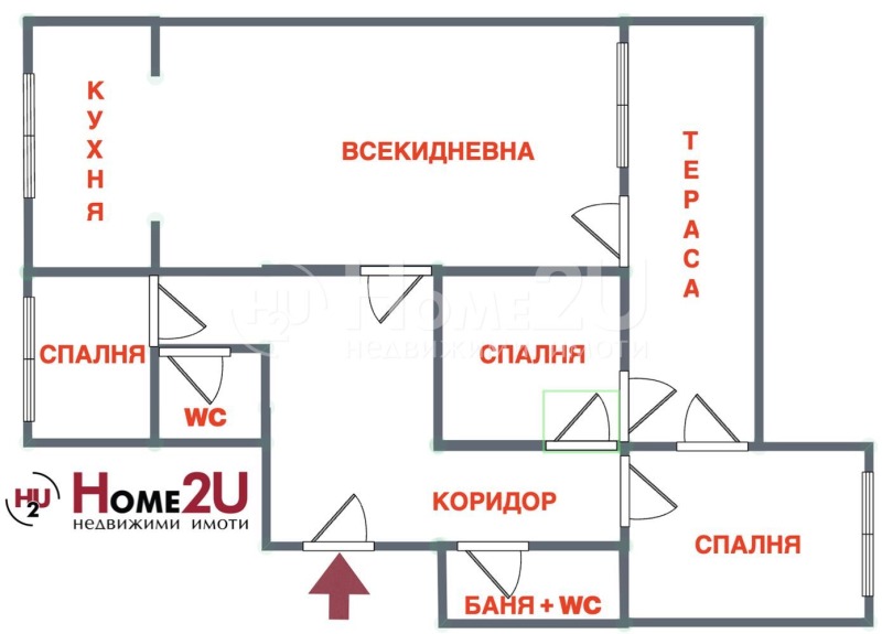 Продава 4-СТАЕН, гр. София, Люлин 1, снимка 5 - Aпартаменти - 49545838