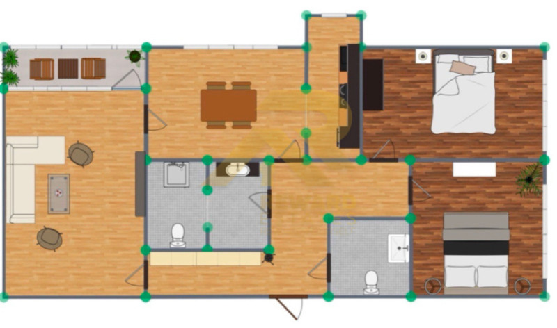 Продава 3-СТАЕН, гр. София, Белите брези, снимка 2 - Aпартаменти - 48586900