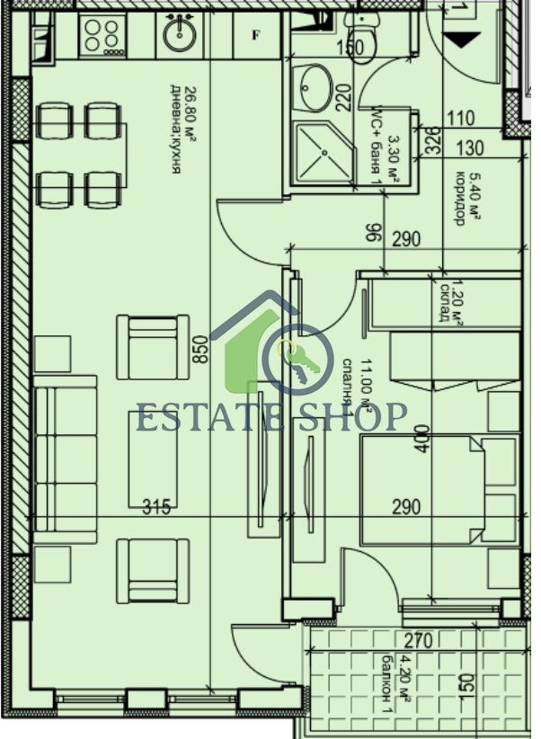 Продава 2-СТАЕН, гр. Пловдив, Кършияка, снимка 13 - Апартаменти - 54678833