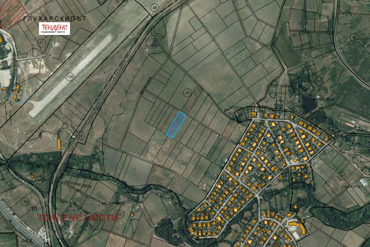 Продава ЗЕМЕДЕЛСКА ЗЕМЯ, с. Глухар, област Кърджали, снимка 2 - Земеделска земя - 54665853