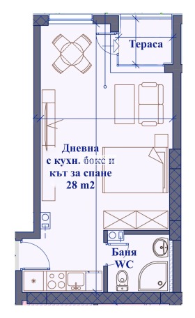 1-стаен град Пловдив, Център 9