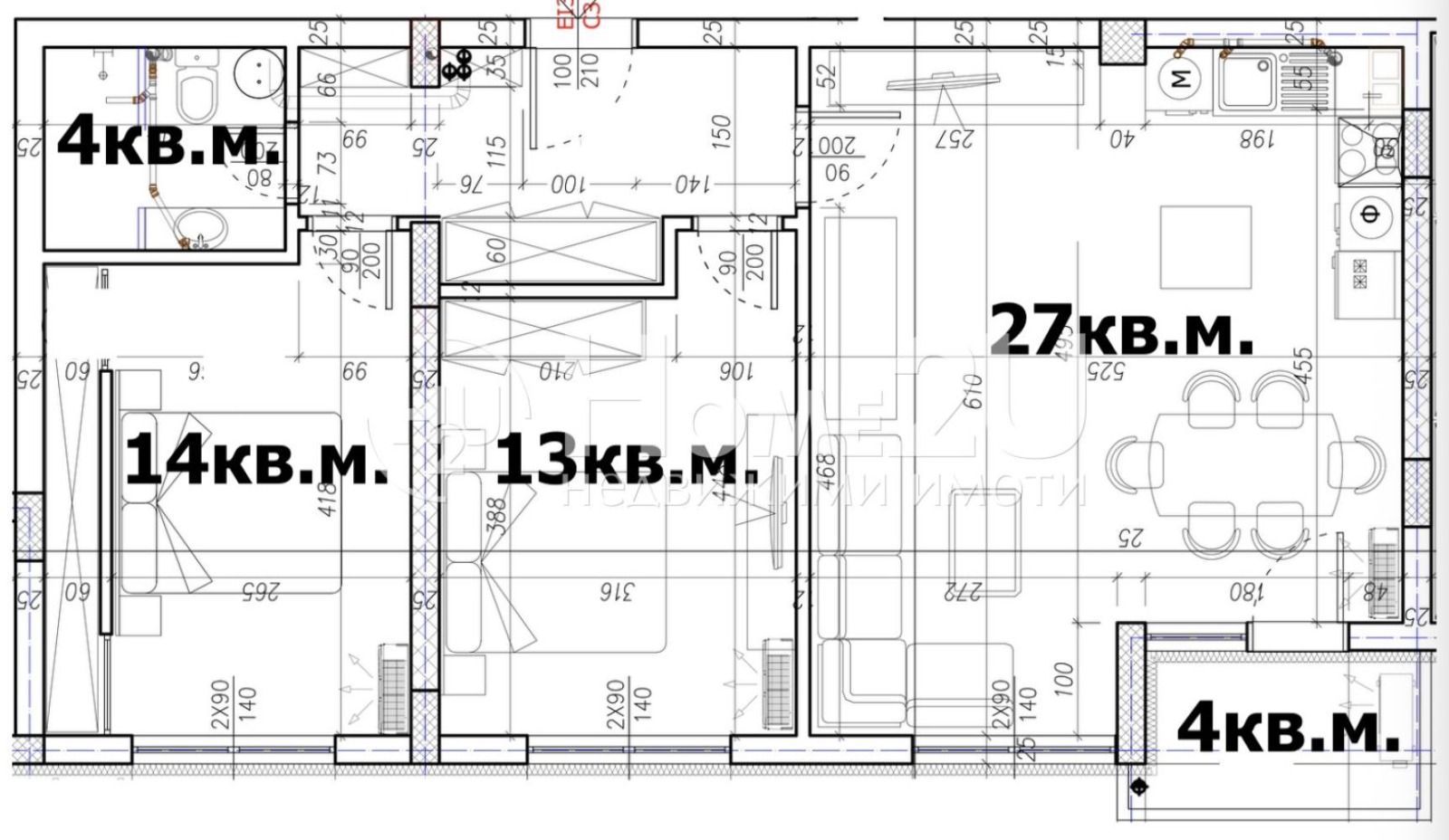 Продава 3-СТАЕН, гр. Варна, Владислав Варненчик 1, снимка 6 - Апартаменти - 54517699