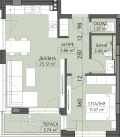 Продава 2-СТАЕН, град Пловдив, Младежки Хълм • 112500 € • 59405564 — Holmes.bg