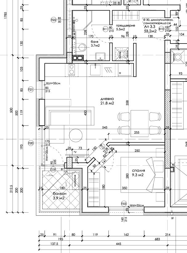 Продава 2-СТАЕН, гр. Варна, Възраждане 1, снимка 2 - Апартаменти - 53368865