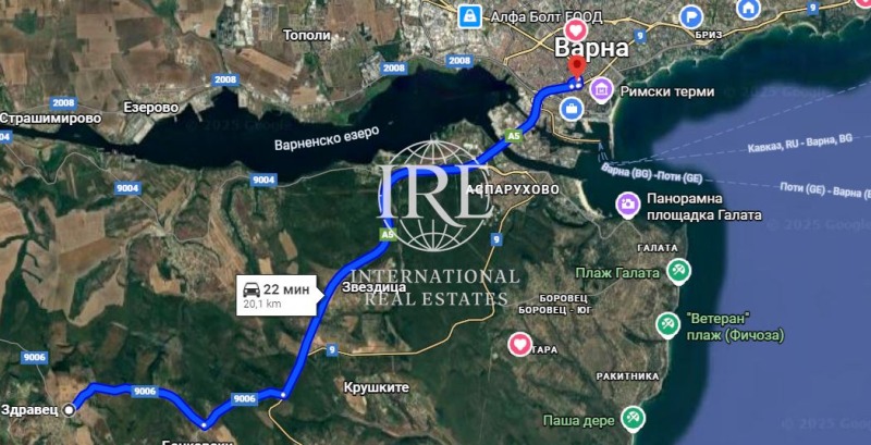 Продава ПАРЦЕЛ, с. Здравец, област Варна, снимка 2 - Парцели - 52408210
