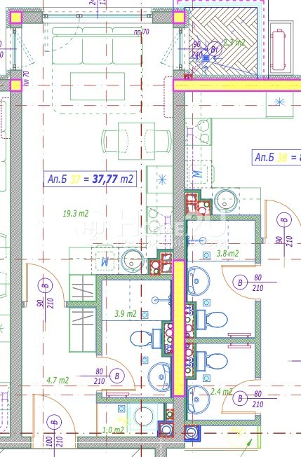 Продава 1-СТАЕН, гр. София, Малинова долина, снимка 6 - Апартаменти - 53720362