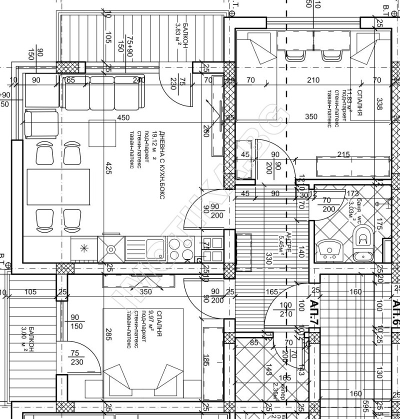 De vânzare  2 dormitoare Varna , Vinița , 83 mp | 47722816 - imagine [2]