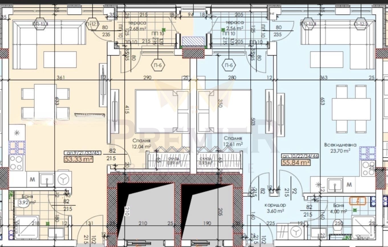Продава 2-СТАЕН, гр. Пловдив, Тракия, снимка 3 - Апартаменти - 54212326