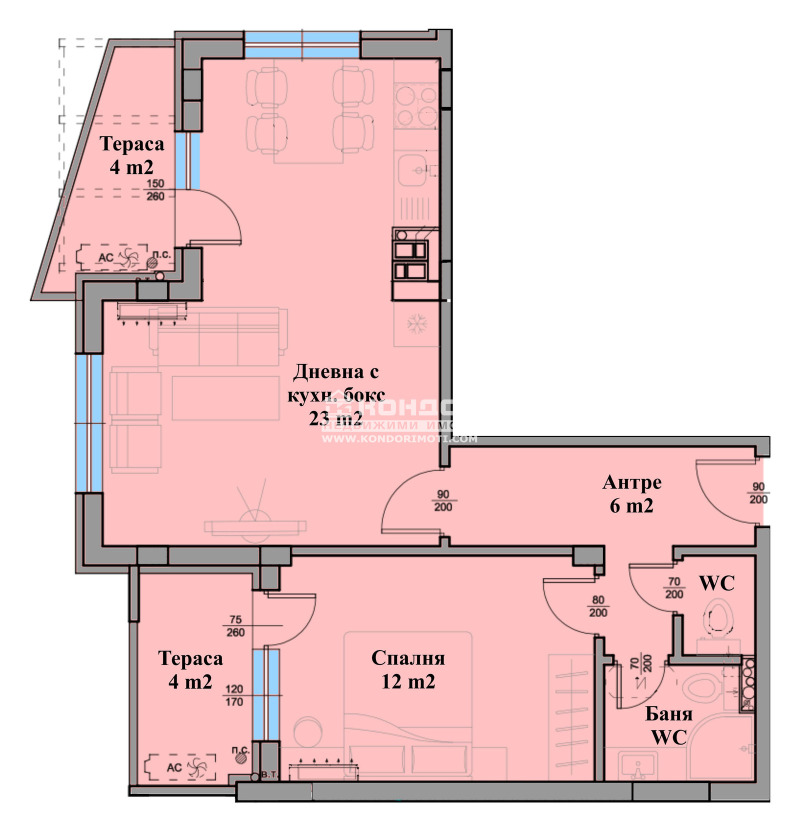 Продава  2-стаен град Пловдив , Христо Смирненски , 74 кв.м | 51271989 - изображение [4]