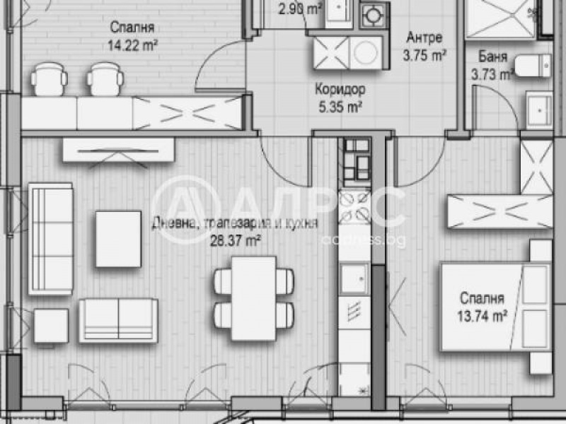 Продава  3-стаен град София , Хладилника , 113 кв.м | 49140872 - изображение [4]