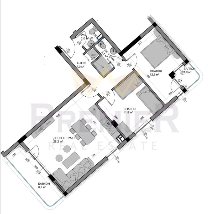 Продава  3-стаен град Варна , Владислав Варненчик 1 , 103 кв.м | 81949232 - изображение [8]