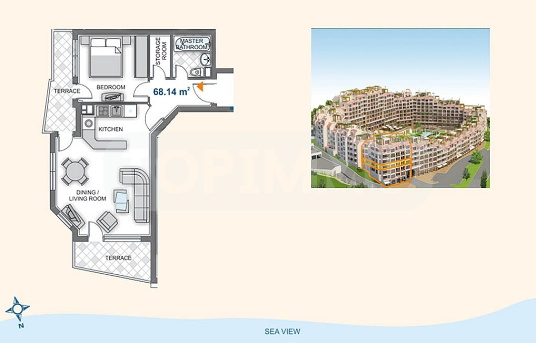 Продава 2-СТАЕН, гр. Варна, Аспарухово, снимка 17 - Апартаменти - 56210903