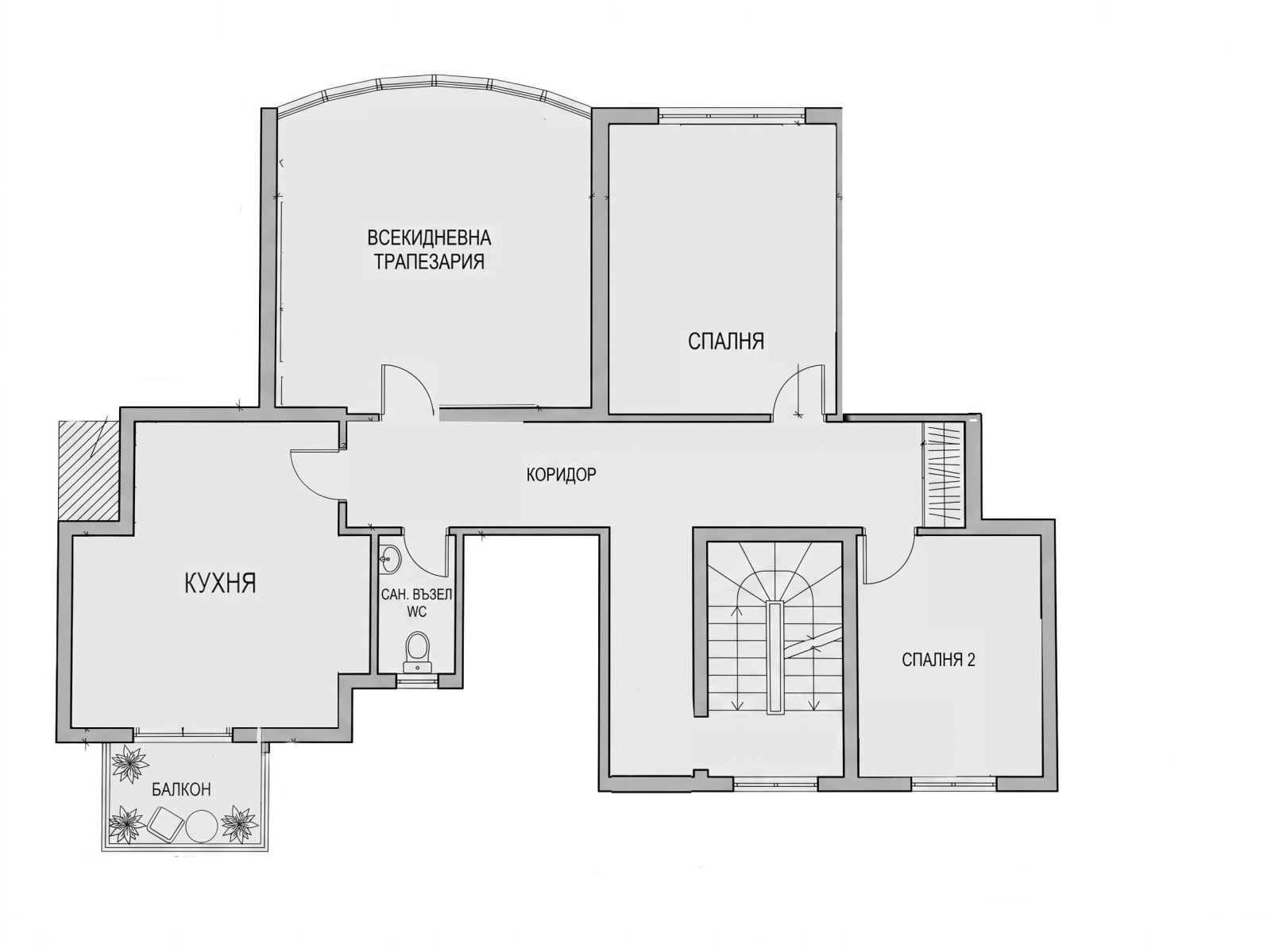 Продава 4-СТАЕН, гр. Варна, Гръцка махала, снимка 2 - Апартаменти - 54630227