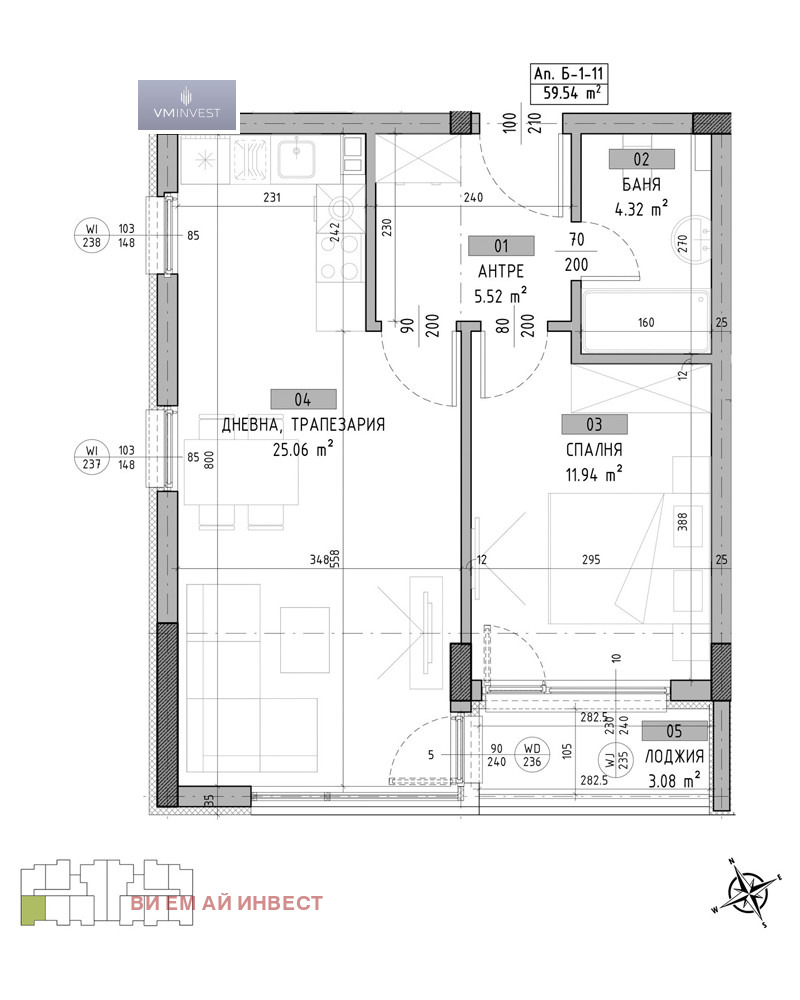 Продава 2-СТАЕН, гр. София, Малинова долина, снимка 17 - Апартаменти - 54948431