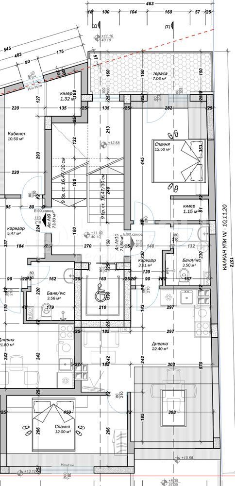 Продава 3-СТАЕН, гр. Варна, Колхозен пазар, снимка 3 - Апартаменти - 52302181
