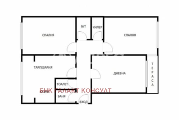 Te koop  3 slaapkamers Sofia , Slatina , 83 m² | 95019533 - afbeelding [5]
