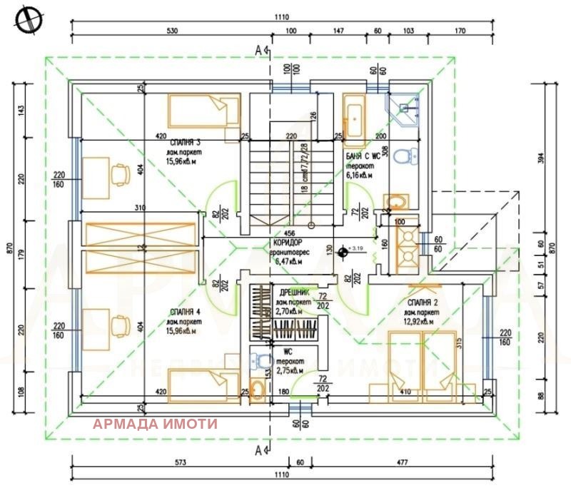 Продава КЪЩА, гр. Пловдив, Беломорски, снимка 2 - Къщи - 47365276