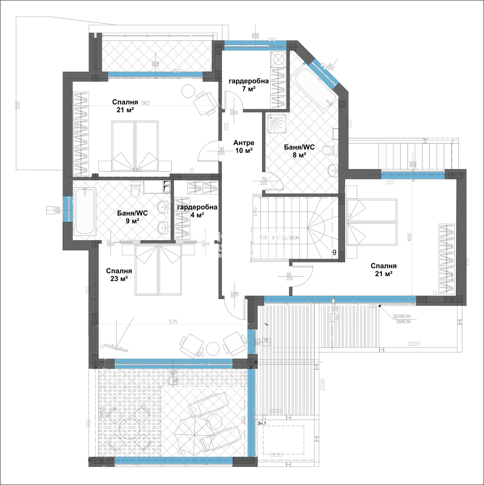 Продава КЪЩА, с. Марково, област Пловдив, снимка 12 - Къщи - 44542057