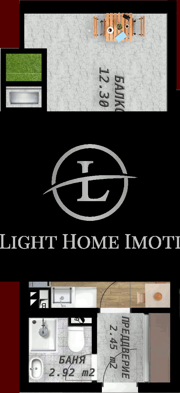 Продава 1-СТАЕН, гр. Пловдив, Беломорски, снимка 2 - Апартаменти - 53448736