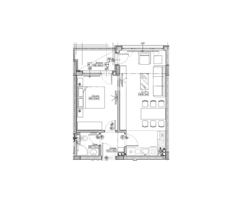 Продава  2-стаен град София , Обеля , 71 кв.м | 33188290 - изображение [3]