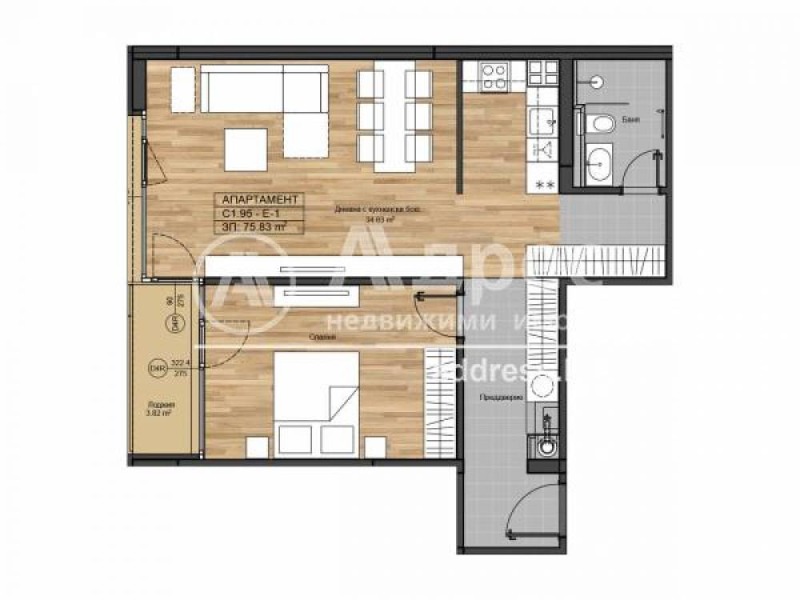 Zu verkaufen  1 Schlafzimmer Sofia , Bojana , 95 qm | 95059468 - Bild [4]