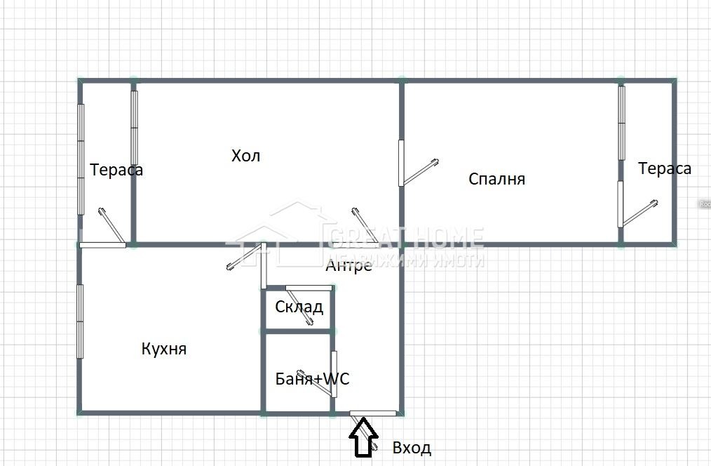 Продава 3-СТАЕН, гр. Търговище, Запад 1, снимка 6 - Апартаменти - 54615434