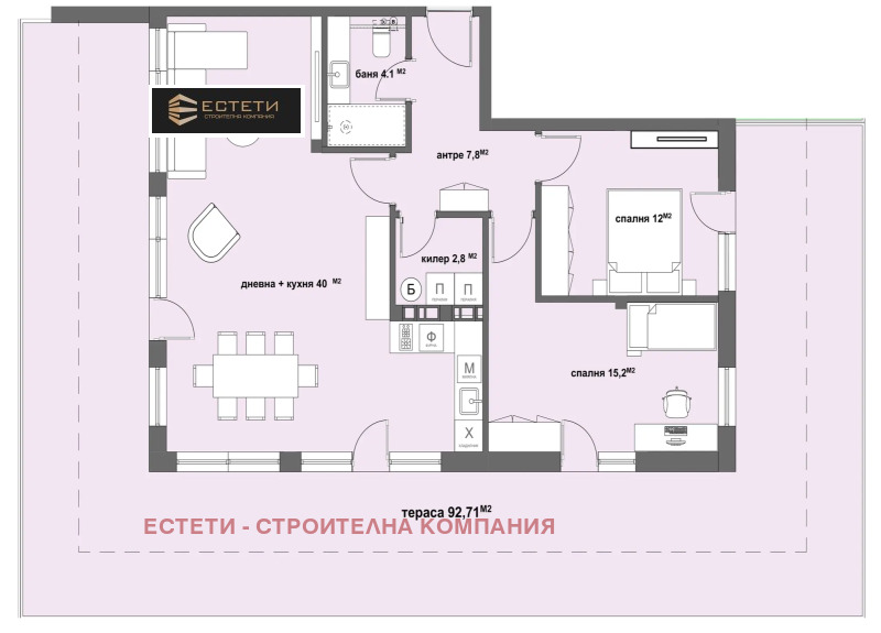 Продава 3-СТАЕН в град Стара Загора, Самара 3 - 224 кв.м / 223 900 € » 437 910.34 лв., ЕСТЕТИ - СТРОИТЕЛНА КОМПАНИЯ