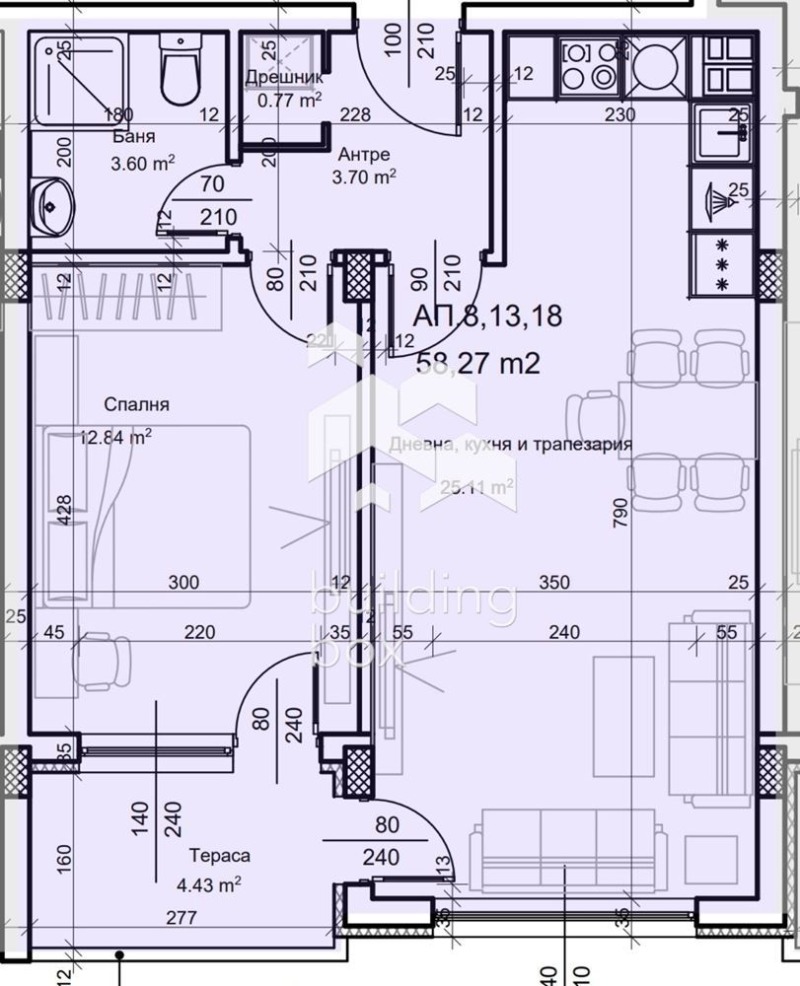 Продава 2-СТАЕН, гр. Пловдив, Кючук Париж, снимка 10 - Aпартаменти - 47492325