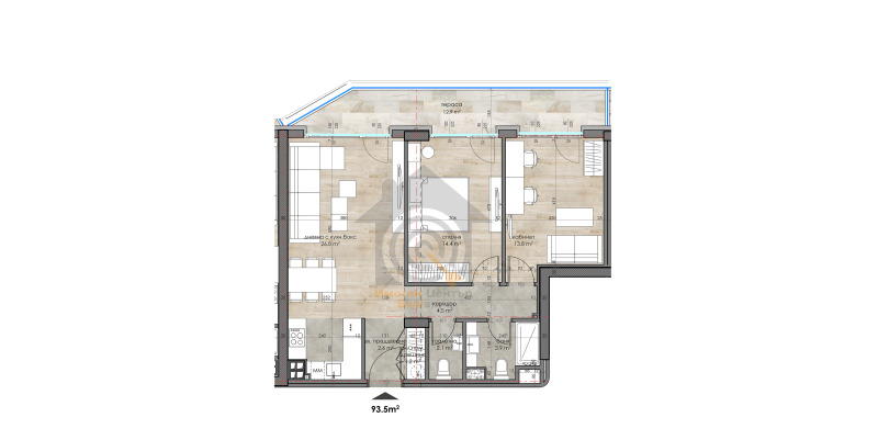 Продава  3-стаен град София , Дружба 2 , 110 кв.м | 27755160 - изображение [6]