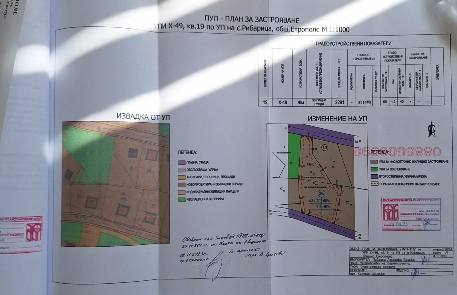 Продава ПАРЦЕЛ, с. Рибарица, област София област, снимка 2 - Парцели - 55062229
