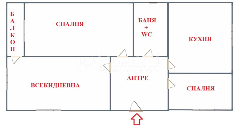 For Sale  House Floor Sofia , Zona B-18 , 84 sq.m | 95576284 - image [4]