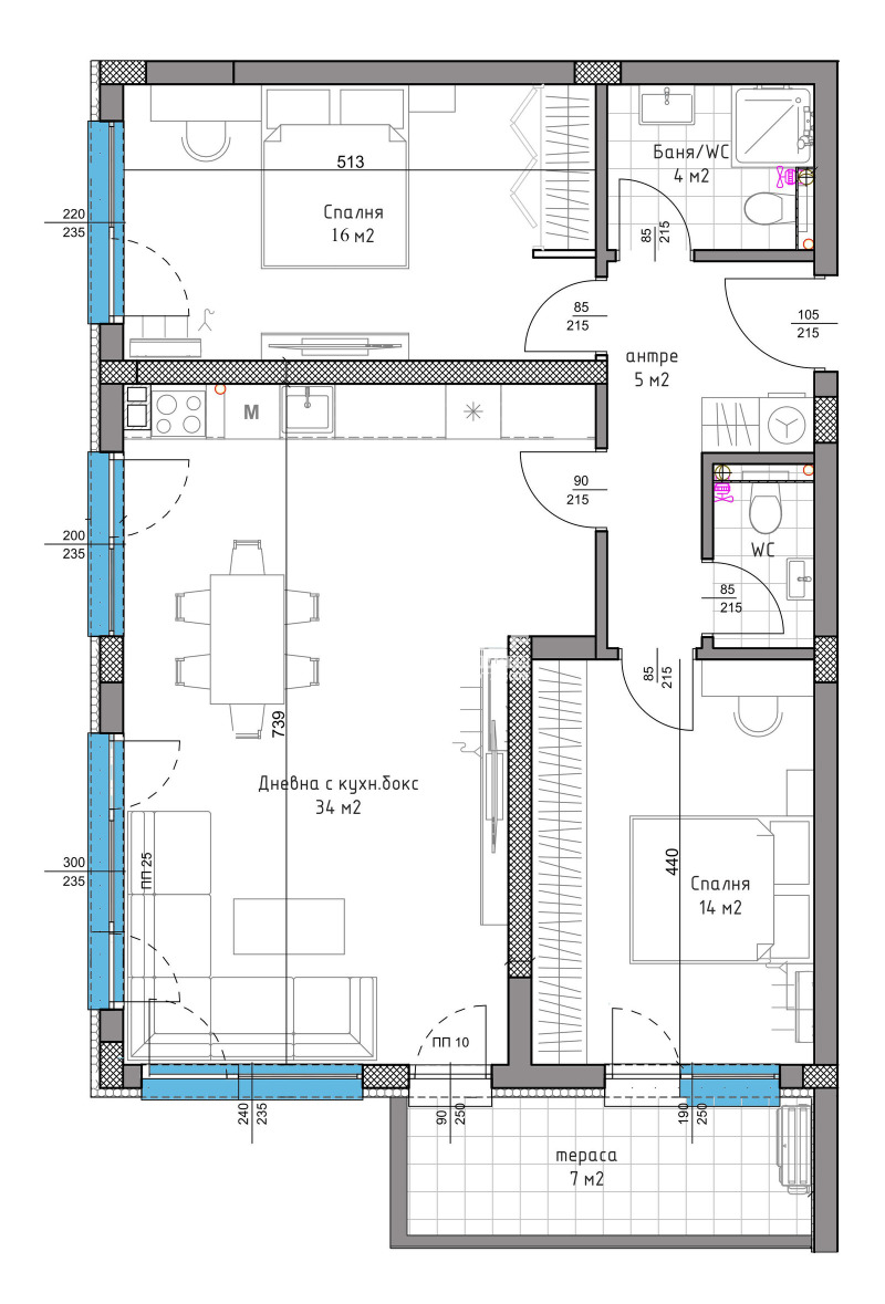 À vendre  2 chambres Plovdiv , Ostromila , 113 m² | 94481415 - image [2]