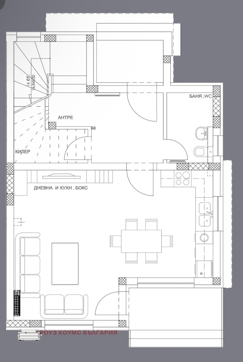 Продава КЪЩА, гр. Пловдив, Беломорски, снимка 11 - Къщи - 52168514