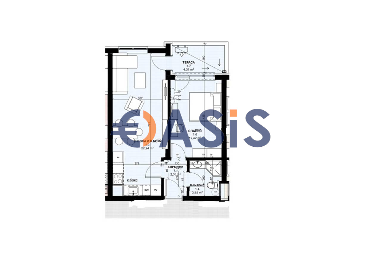 Продава 2-СТАЕН, с. Равда, област Бургас, снимка 2 - Апартаменти - 54694189