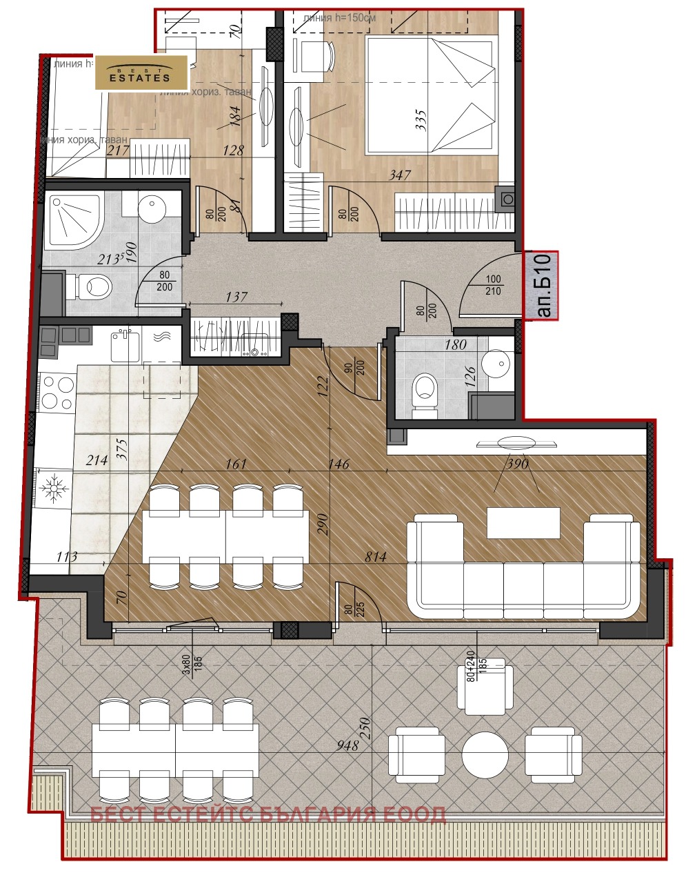 Продава 3-СТАЕН, гр. София, Кръстова вада, снимка 17 - Апартаменти - 56725318