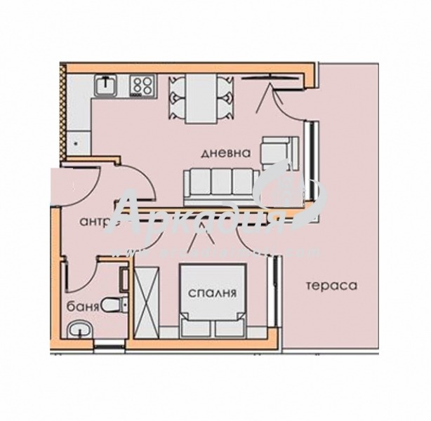 Продава  2-стаен град Пловдив , Център , 64 кв.м | 39226965 - изображение [2]