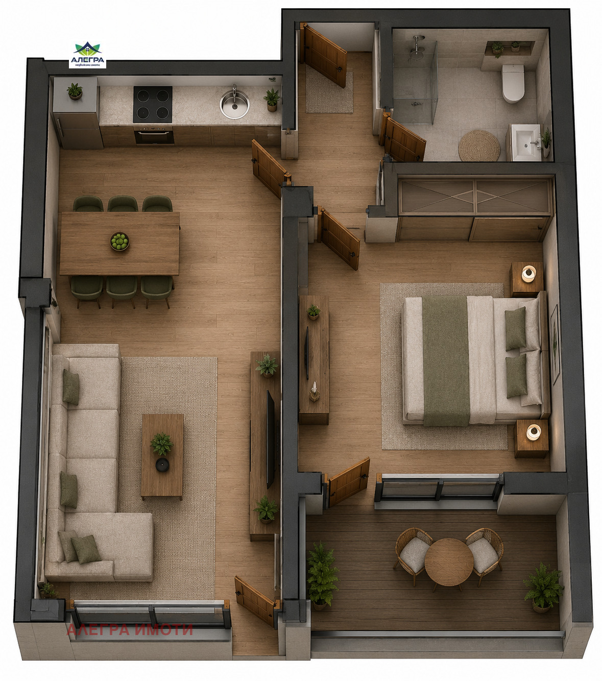 Продава 2-СТАЕН, гр. Пазарджик, Център, снимка 2 - Апартаменти - 55922587