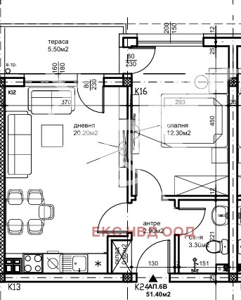Продается  1 спальня Пловдив , Беломорски , 59 кв.м | 55757911