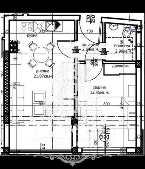 Продава 2-СТАЕН, гр. Варна, Левски 1