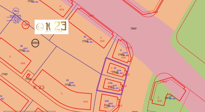 Zu verkaufen  Handlung Sofia , Gorubljane , 373 qm | 59533021 - Bild [3]