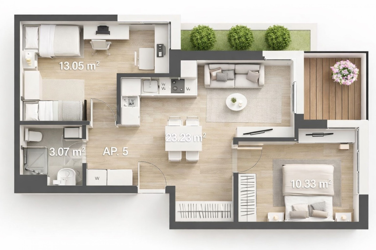Продава 2-СТАЕН, гр. София, Кръстова вада, снимка 3 - Апартаменти - 52215141
