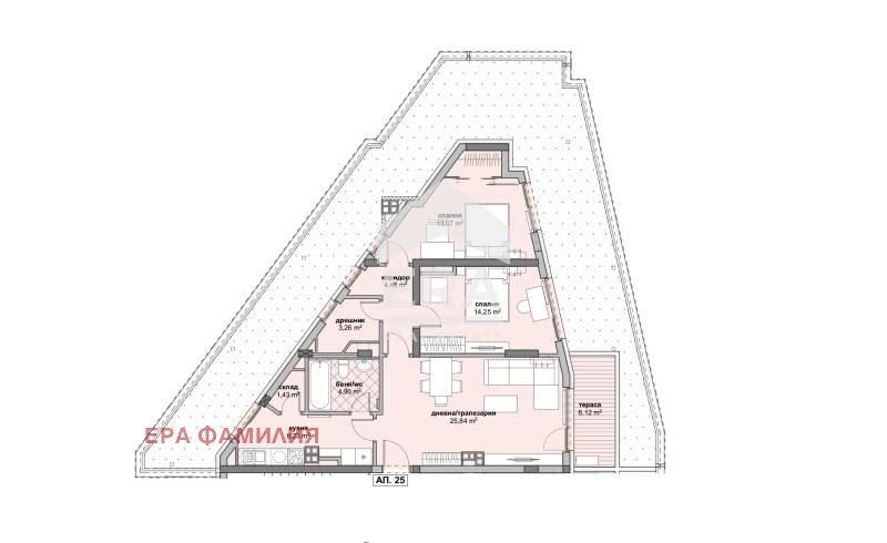 Te koop  2 slaapkamers Sofia , Ljulin 6 , 122 m² | 12415332