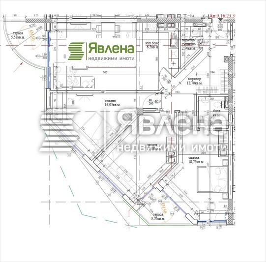 Продава  4-стаен, град София, Дружба 1 •  257 187 EUR • ID 40875849 — holmes.bg - [1] 