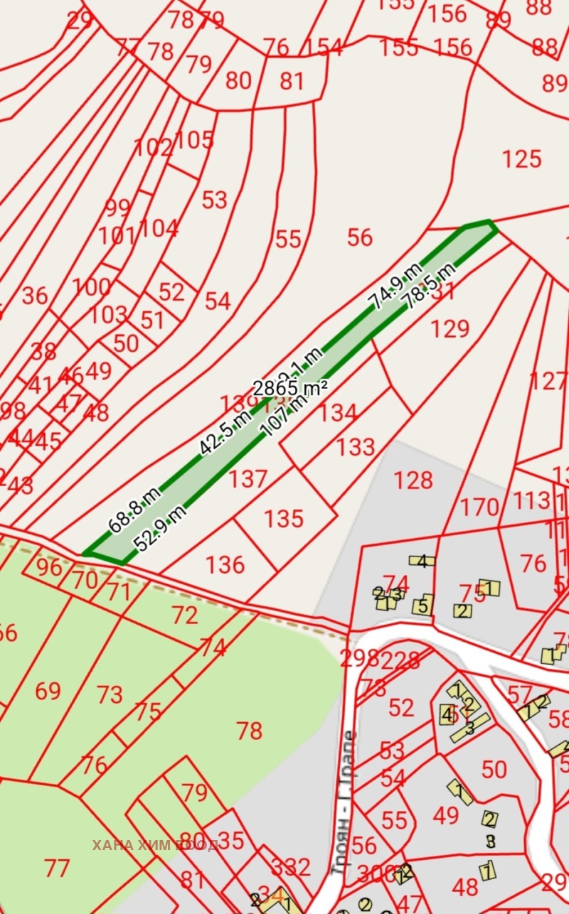 Продаја  Плот регион Ловецх , Горно трапе , 2863 м2 | 55866944 - слика [5]