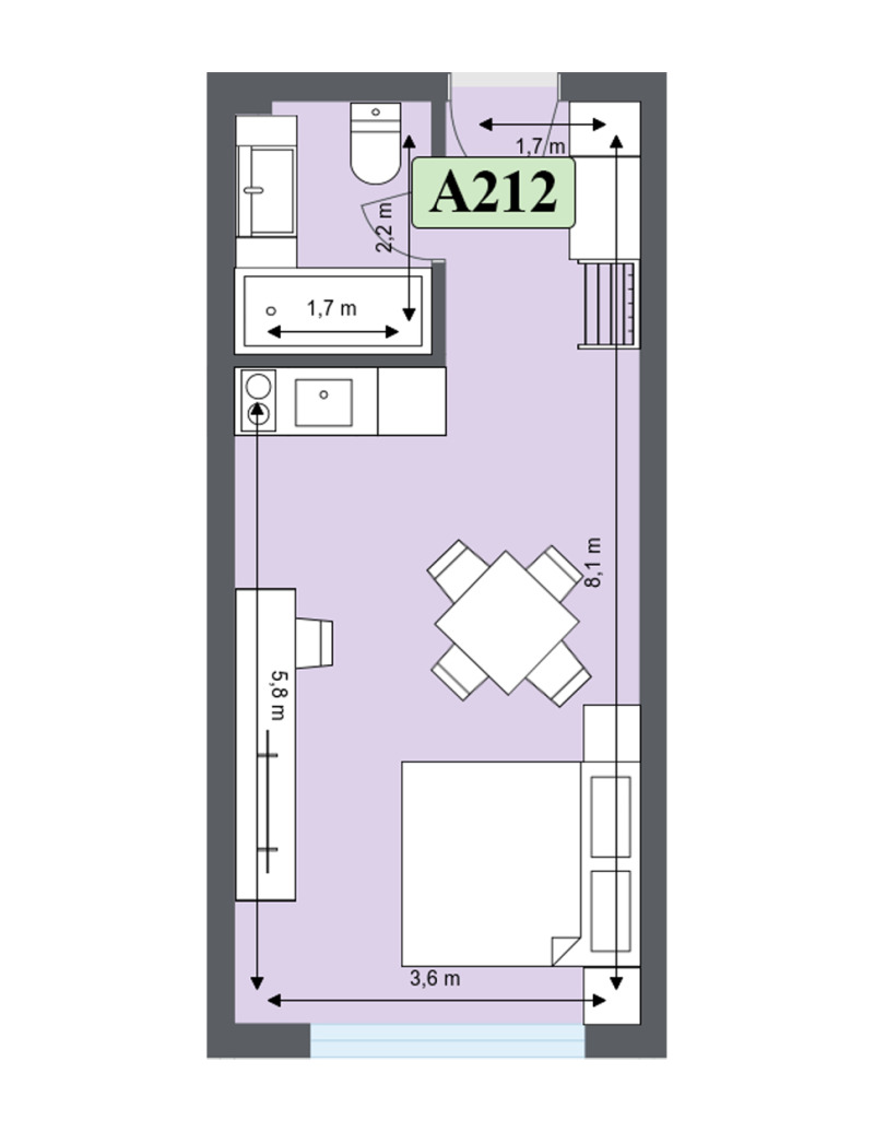 Zu verkaufen  Studio region Blagoewgrad , Bansko , 41 qm | 54374323 - Bild [7]