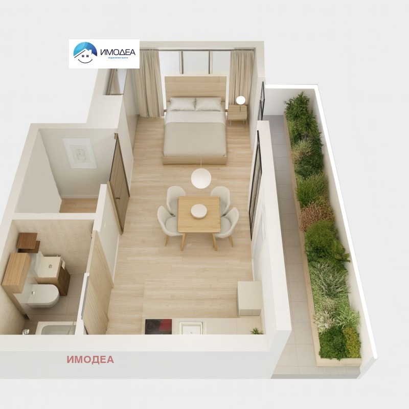 Продава  1-стаен, град Велико Търново, Бузлуджа • 51 282 € • ID 98065803 — holmes.bg - [1] 