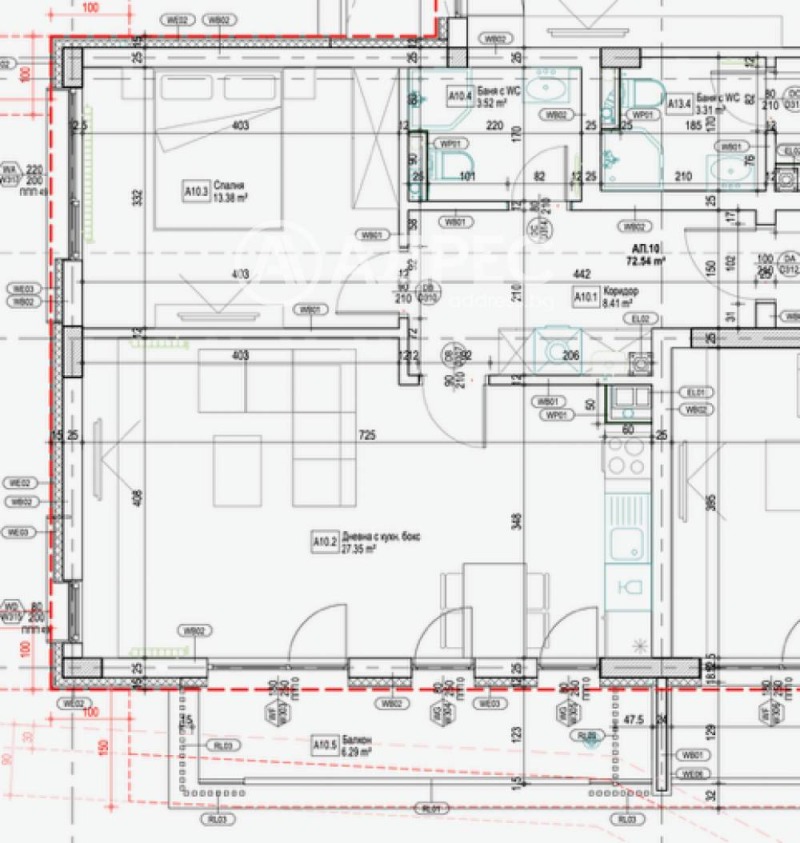 Zu verkaufen  1 Schlafzimmer Sofia , Krastowa wada , 83 qm | 69809367 - Bild [2]