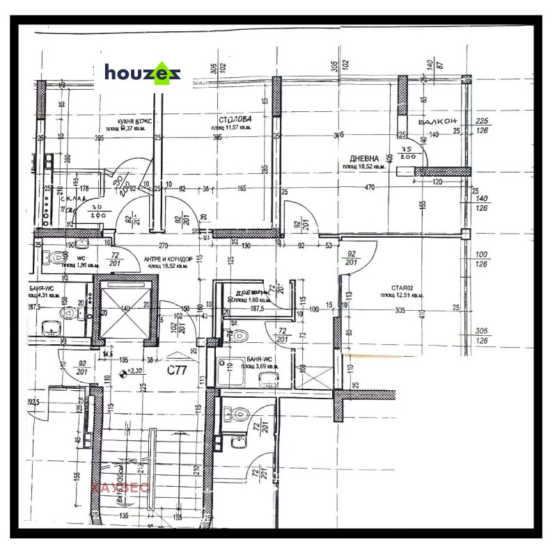 À venda  3 quartos Sofia , Reduta , 104 m² | 76081062 - imagem [14]