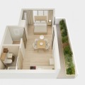 Продава 1-СТАЕН, град Велико Търново, Бузлуджа • 51282 € / 100298.87 лв. • 98065803 2